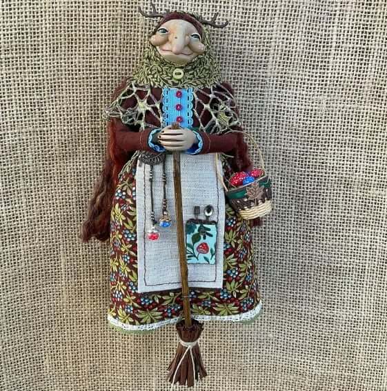 🔥Flash Sale - 49% OFF 🧙Handmade Kitchen Witch Doll