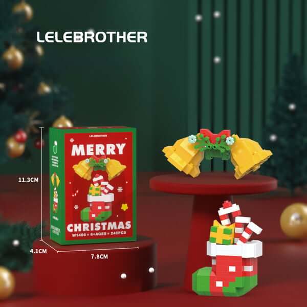 🎁Limited Time 49% OFF-🎄Santa Claus Design Building Blocks Toy