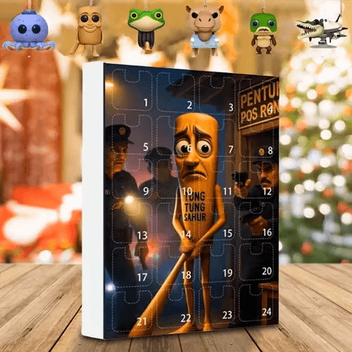 🎁Tung Tung Tung Sahur Italian Brainrot Countdown 24Days Advent Calendar