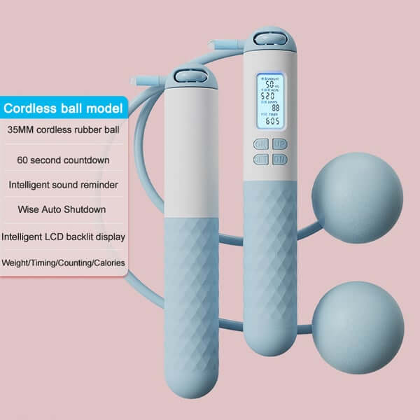🔥Skipping Rope with Counter ( Gravity Ball without Rope) , For Lose Weight, Burn Calories 8 Reviews