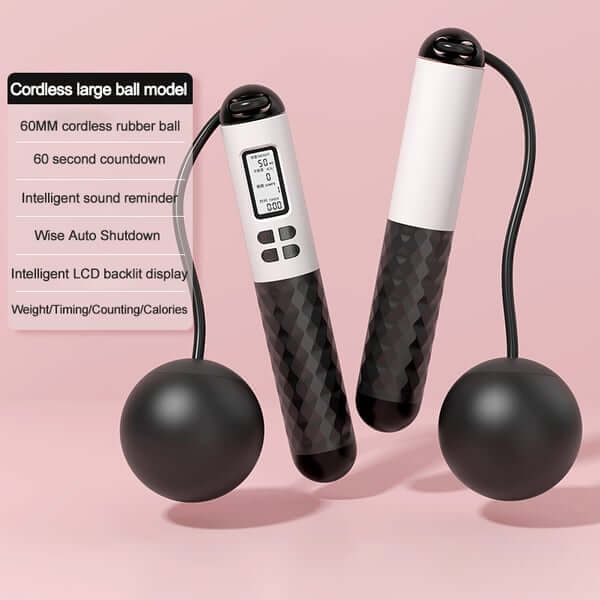 🔥Skipping Rope with Counter ( Gravity Ball without Rope) , For Lose Weight, Burn Calories 8 Reviews
