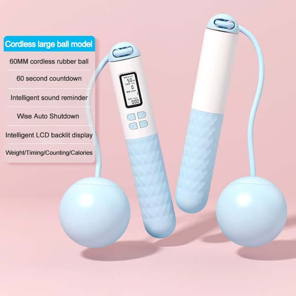 🔥Skipping Rope with Counter ( Gravity Ball without Rope) , For Lose Weight, Burn Calories 8 Reviews