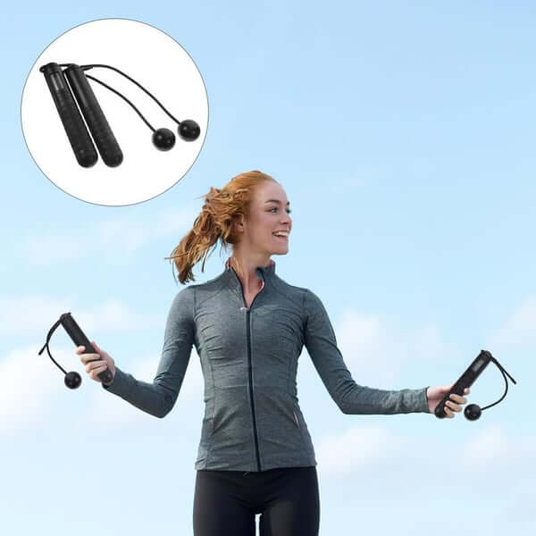 🔥Skipping Rope with Counter ( Gravity Ball without Rope) , For Lose Weight, Burn Calories 8 Reviews