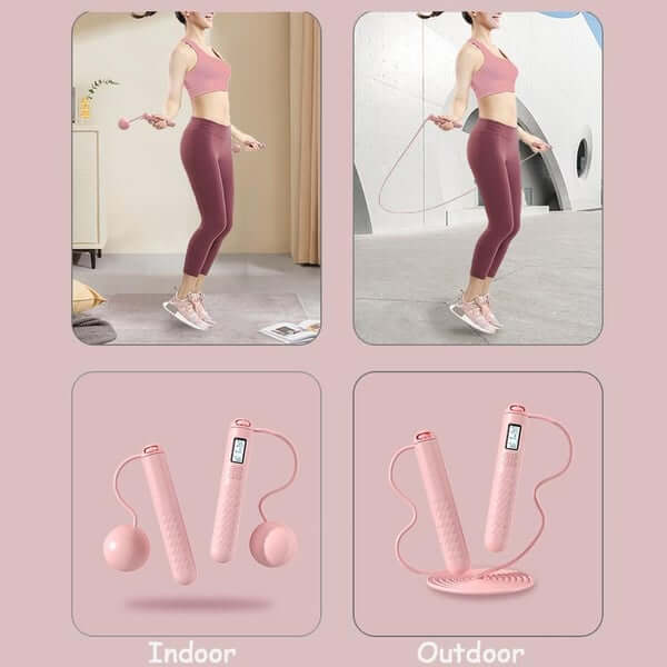 🔥Skipping Rope with Counter ( Gravity Ball without Rope) , For Lose Weight, Burn Calories 8 Reviews