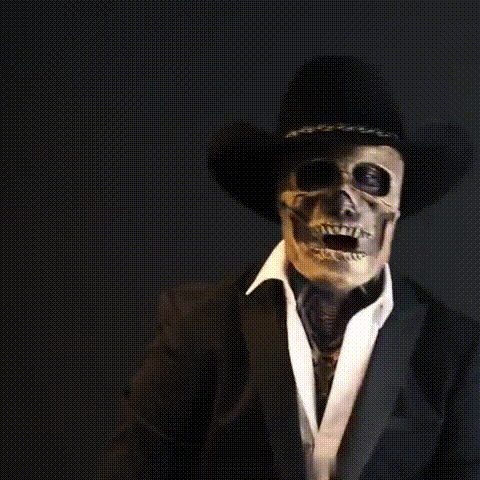 Skeleton Mask Fot Halloween 2025
