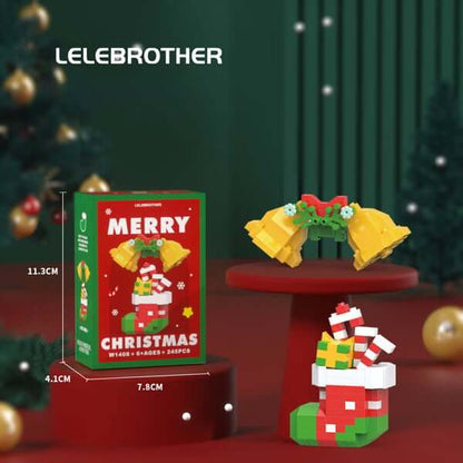 🎁Limited Time 49% OFF-🎄Santa Claus Design Building Blocks Toy