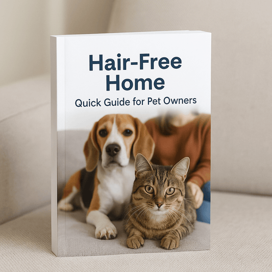📘 Ebook: “Hair-Free Home – Quick Guide for Pet Owners”