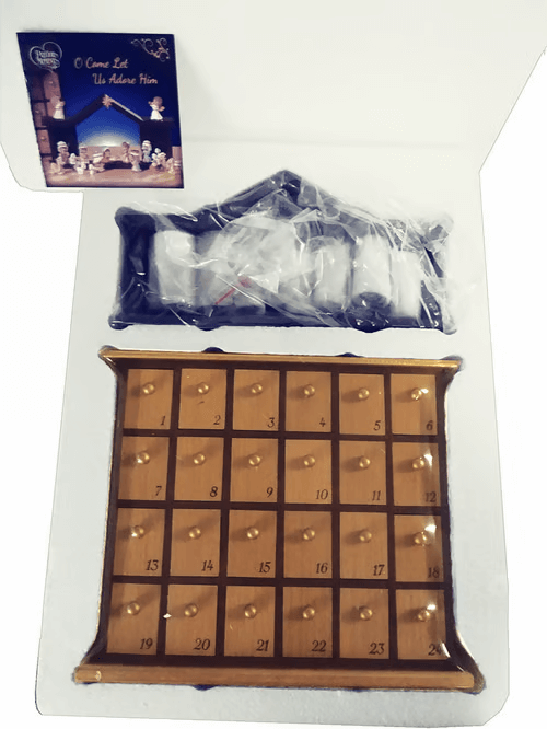 Precious Moments, Nativity Advent Calendar
