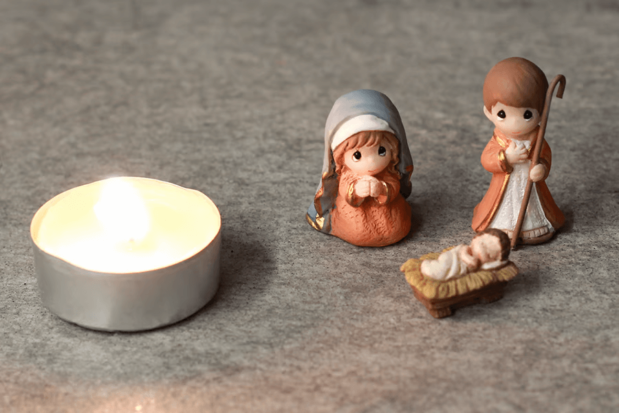 Precious Moments, Nativity Advent Calendar