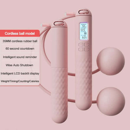 🔥Skipping Rope with Counter ( Gravity Ball without Rope) , For Lose Weight, Burn Calories 8 Reviews