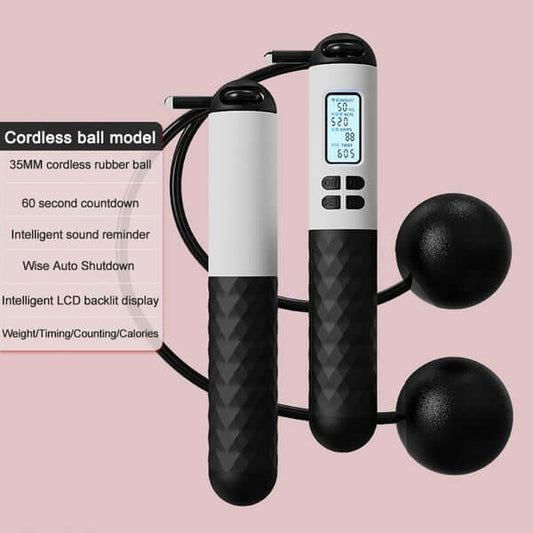 🔥Skipping Rope with Counter ( Gravity Ball without Rope) , For Lose Weight, Burn Calories 8 Reviews